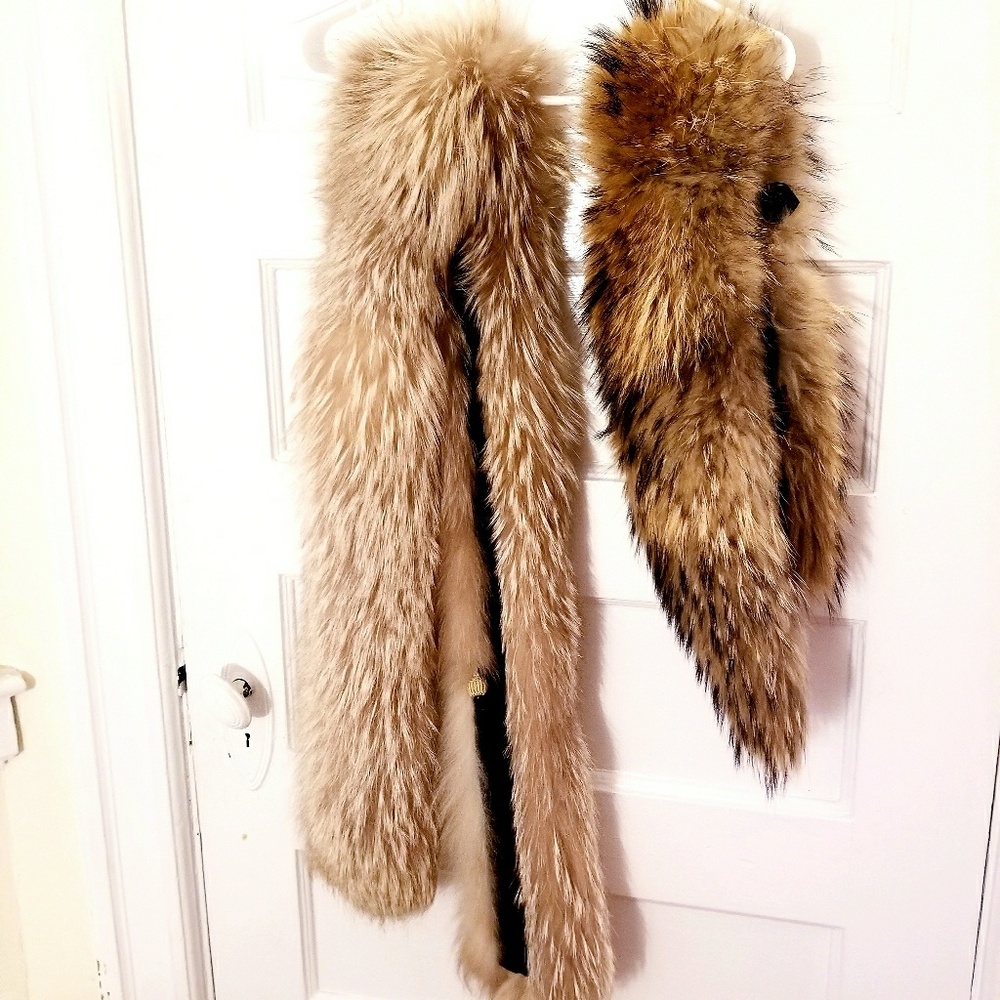 Cardi B style fur scarfs